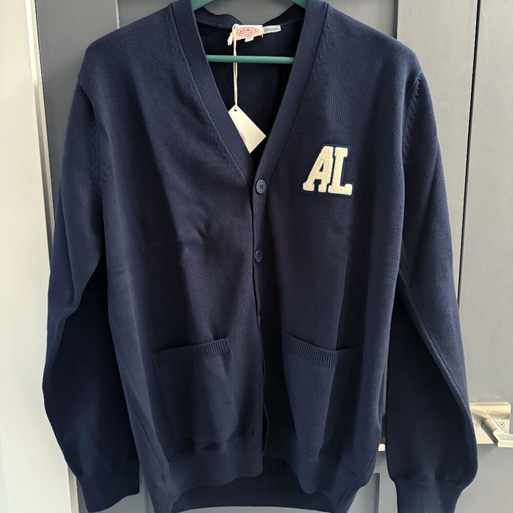 NEW - Navy Armor Lux Cardigan - Men's - (Fits like US L)